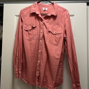 Old Navy size Large button down shirt